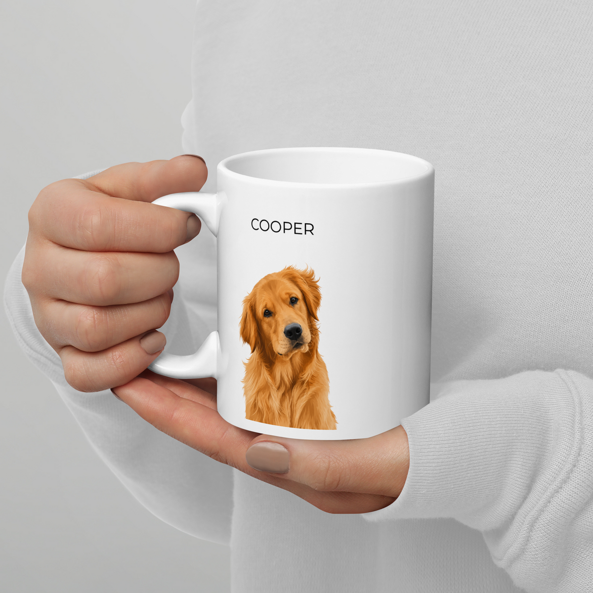 CUSTOM PET PORTRAIT MUG